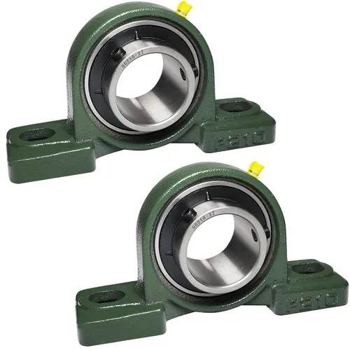 Miniatura 7 de UCP206-20 - Paquete de 2 rodamientos de bloque de almohada montados de 1-1/4 pulgadas, base de hierro fundido sólido, autoalineación (UCP206)