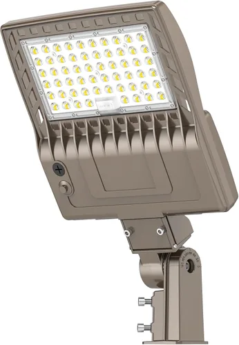 Miniatura 16 de Luces LED de estacionamiento de 480 V 150 W 21000 LM LED Shoebox Pole Lights Fixture 400W HID/HPS Reemplazo 5000K IP65 AC 277-480V UL Listado