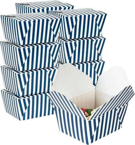 Miniatura 47 de Restaurantware Bio Tek - Cajas para llevar de 30 onzas, 200 loncheras para llevar, cierre de tabulación, resistentes al calor, desechables, de papel