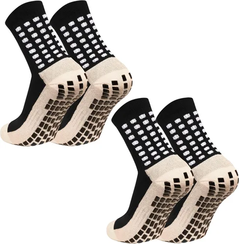Miniatura 12 de Calcetines de fútbol con agarre para hombre, calcetines atléticos antideslizantes, calcetines de fútbol americano y baloncesto antideslizantes