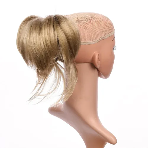 Miniatura 15 de Extensión de cabello ajustable, cola de caballo desarreglada, 12 pulgadas con pinzas, de Onedor, 10#