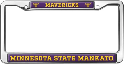 Miniatura 226 de Texas A&M University - Texarkana Mascot - Marco de metal estándar para placa de matrícula de tamaño completo