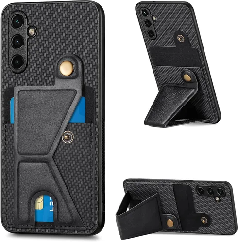 Miniatura 56 de Funda para Xiaomi Poco M5s 4G, Funda para Redmi Note 10 4G / Note 10S 4G / Note 11 SE (India) Funda de cuero PU ranuras para tarjetas Soporte