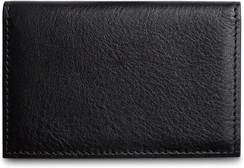 Miniatura 6 de Bosca Estuche para tarjetas de llamadas para hombre, Negro