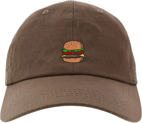 Miniatura 9 de owndis Gorra de hamburguesa bordada para hombres y mujeres, gorra de béisbol ajustable