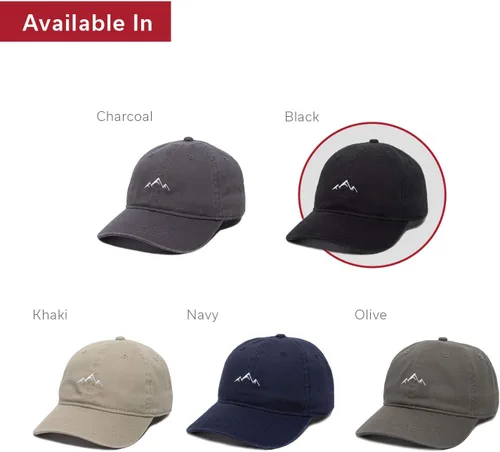 Miniatura 26 de Outdoor Cap Sombrero de papá de montaña - Gorra de algodón suave sin estructura