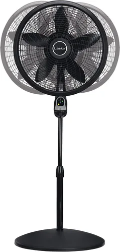 Miniatura 9 de Ventilador con 3 velocidades Lasko 18 pulgadas eficiente de la energía Swirling Cyclone Grill Pedestal control remoto incluido gratis