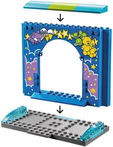 Miniatura 4 de LEGO Disney Pixar Toy Story 4 Buzz Lightyear y Woody’s Carnival Mania 10770 Kit de Construcción, Set de Juego de Carnaval con Juego de Tiros