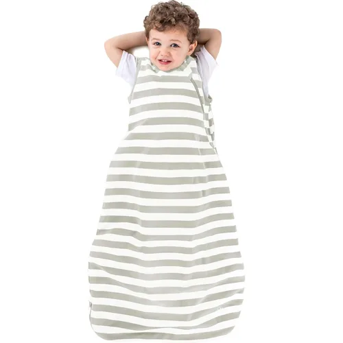 Miniatura 10 de Ecolino - Saco de dormir de algodón orgánico para bebé - Manta portátil para bebé con cremallera de 2 vías - Saco de dormir para infantes - 6-18