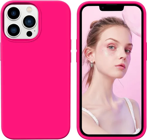 Miniatura 209 de GUAGUA Funda compatible con iPhone 17 Pro Max de 6.9 pulgadas, silicona líquida, goma de gel suave, delgada, forro de microfibra delgada
