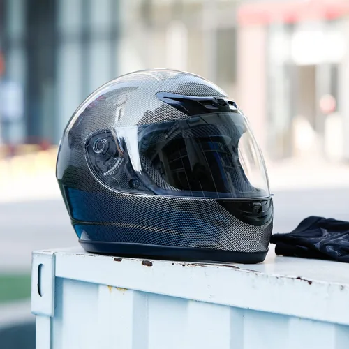 Miniatura 7 de Casco de motocicleta SLMOTO DOT para adultos, de fibra de carbono, con tapa abatible, protección completa de la cara, a prueba de golpes, seguro