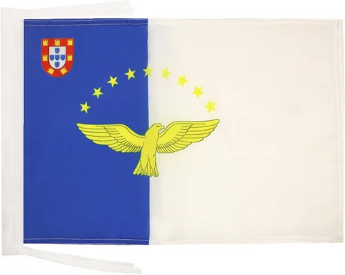 Miniatura 341 de Bandera de México AZ FLAG, 45.7 x 30.5 cm, con cordones - Pequeñas banderas mexicanas de 30 x 45 cm - Bandera de 45.7 x 30.5 cm