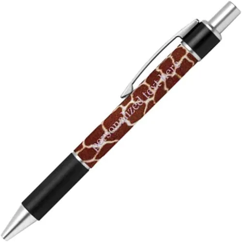 Miniatura 17 de Bolígrafo personalizado – Nombre o mensaje personalizado – Colores o impresiones – Regalo de papelería, suministros para la escuela de negocios