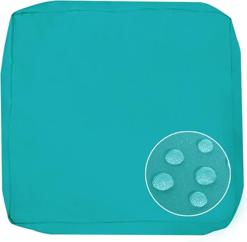 Miniatura 53 de Sqodok - Fundas para cojines de patio de 18 x 18, fundas impermeables para cojines de exterior de repuesto, 2 unidades, fundas para asientos