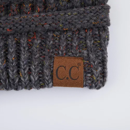 Miniatura 419 de C.C Trendy Warm Chunky Soft Stretch Cable Knit Beanie