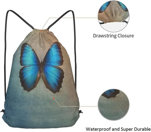 Miniatura 5 de Beabes No Drama Llama Cordón Bolsas Mochila Bolsa Gimnasio Saco Bolsa con Cordón, Multi-a37, Mochilas de viaje