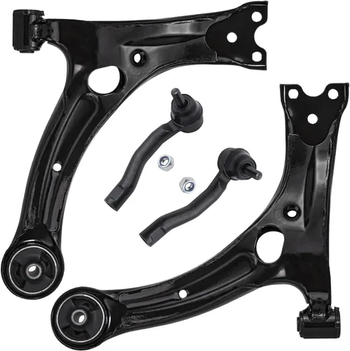 Miniatura 164 de Detroit Axle - Brazos de control superiores traseros para Chrysler 300 Dodge Challenger Charger Magnum, reemplazo del conjunto de brazos de control