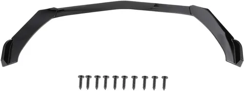Miniatura 2 de cciyu 3 unids Universal Front Lip Splitter Parachoques Alerón Ajustable Labio ABS Ajuste para la mayoría de los coches