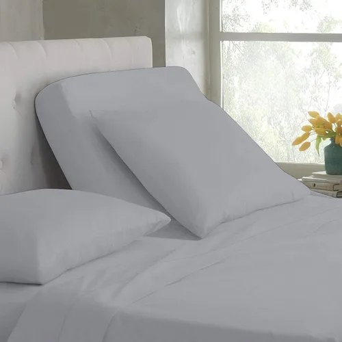 Miniatura 12 de Juego de sábanas para cama ajustable con cabezal dividido de 18.0 in de profundidad y 800 hilos, base de cama ajustable dividida desde la parte