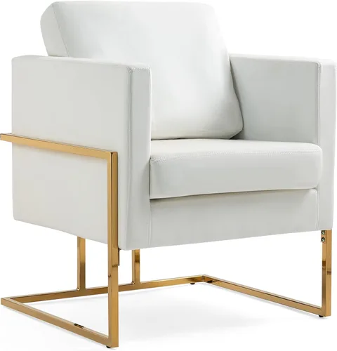 Miniatura 16 de Silla decorativa moderna de terciopelo, sillón tapizado de mediados de siglo para sala de estar, dormitorio, cómodo sofá individual, silla de club