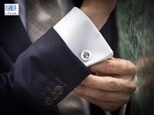 Miniatura 4 de Gemelos de chef para hombre con caja de presentación de joyas, para ocasiones especiales, para bodas, hombres, vínculos, camisas, regalo de negocios