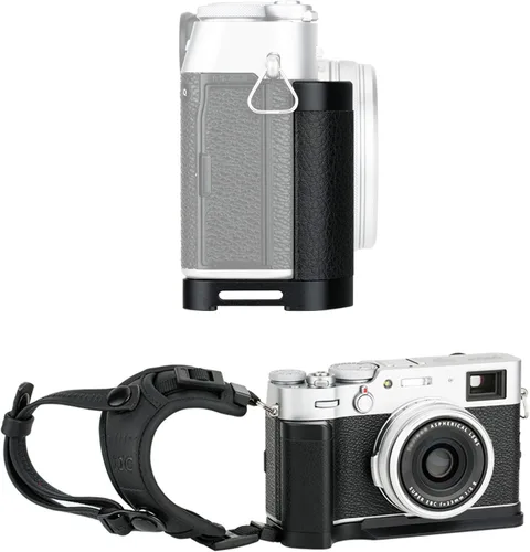 Miniatura 7 de JJC HG-X100V Fuji X100V Empuñadura de mano, Fuji X100V Grip, Arca Swiss Tipo Quick Release QR, antideslizante Metal Holder Hand Grip, aluminio Aloy