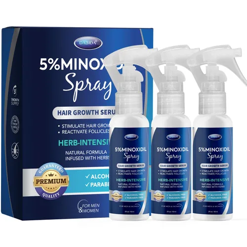 5% Minoxidil para hombres, espray de Minoxidil, Minoxidil para el crecimiento del cabello en mujeres, Minoxidil para el crecimiento de la barba en