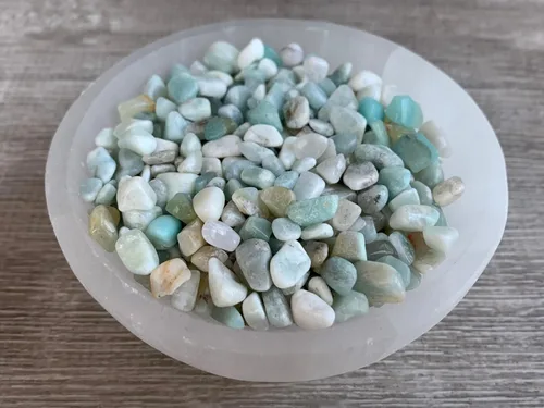 Miniatura 8 de Chips de piedras preciosas semi pulidas naturales al por mayor, mini cristales triturados, formas irregulares, chips de cristal sin perforar, Piedra
