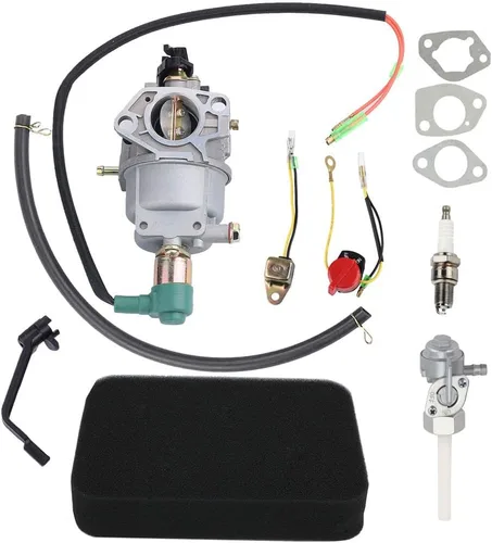 Carburador de generador 8750 para Predator 420CC Harbor Freight Predator 420CC 5000 6000 7000 8750 6500 vatios 188F generador 69671 68530 68525