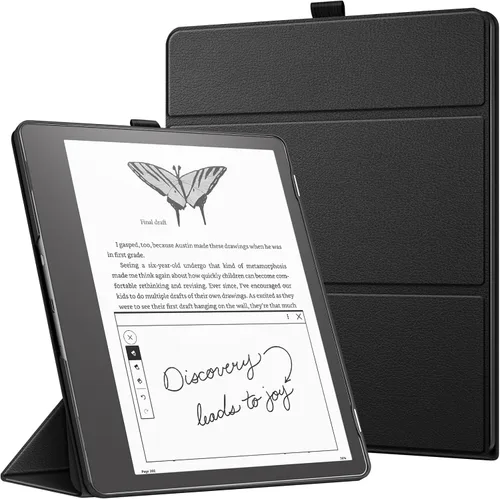Miniatura 10 de Fintie Funda triple para Kindle Scribe (versión 2024/2022) – Funda plegable ultraligera con función de apagado y encendido automático para Amazon