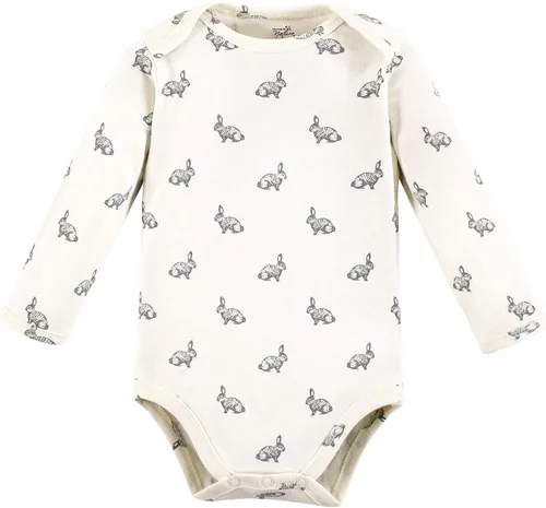Miniatura 7 de Touched by Nature baby-girls Organic Cotton Long-sleeve Bodysuits