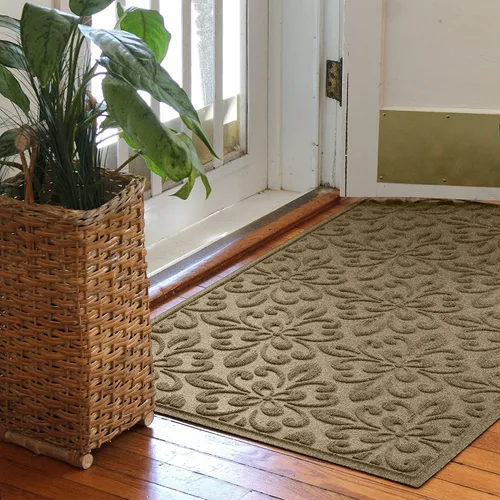 Miniatura 2 de Alfombra WaterHog para entradas – Alfombra para interior/exterior para entrada de casa, diseño duradero que atrapa la suciedad para puerta delantera