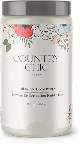 Miniatura 40 de Country Chic Pintura todo en uno estilo tiza para muebles, gabinetes, decoración del hogar, ecológica, acabado mate, imprimación incorporada y capa
