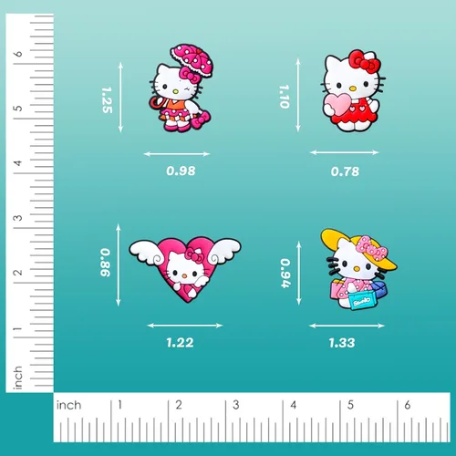 Miniatura 2 de 30 dijes para zapatos que se adaptan a sandalias de zuecos, decoración de zapatos, accesorios de dibujos animados para niños y niñas, regalos