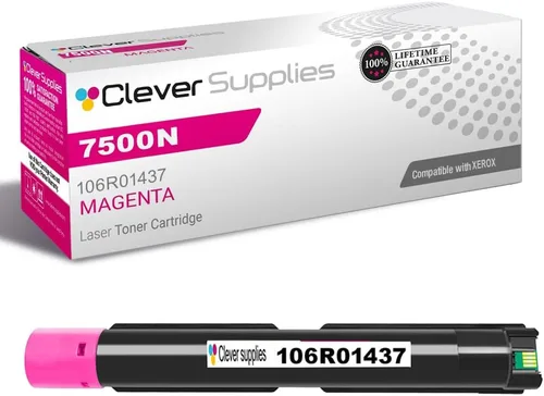 Miniatura 319 de CS compatible Xerox Phaser 6510/WorkCentre 6515 (106r03480) 2 cartuchos de tóner negro para Phaser 6510, WorkCentre 6515 2 negro