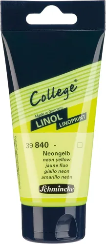 Miniatura 14 de Schmincke - College Linol, Artists' Lino Colors Negro 8.0 fl oz, 39700053, Tinta de impresión de lino a base de agua de bajo olor, impresión rápida