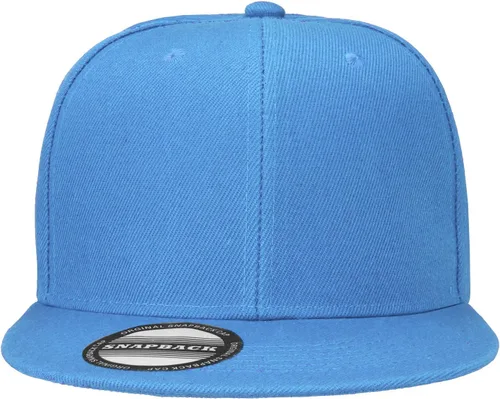 Miniatura 5 de Falari Venta al por mayor 12 Pack Snapback Sombrero Gorra Hip Hop Estilo Flat Bill Blanco Color Sólido Tamaño Ajustable