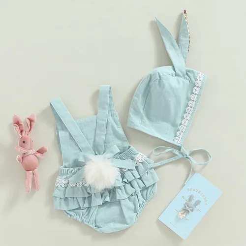 Miniatura 16 de oneflow Traje de Pascua para bebé y niña pequeña, vestido de tul, sin mangas, con lentejuelas, tutú para niñas pequeñas