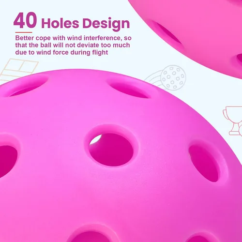 Miniatura 3 de FoDau770 Bolas de pickleball