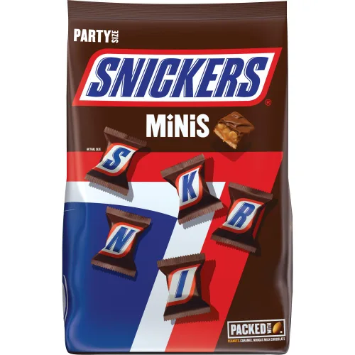 Miniatura 12 de Barras de caramelo y chocolate tamaño grande Snickers