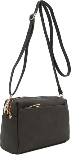 Miniatura 109 de FashionPuzzle Triple Zip Small Crossbody Bag