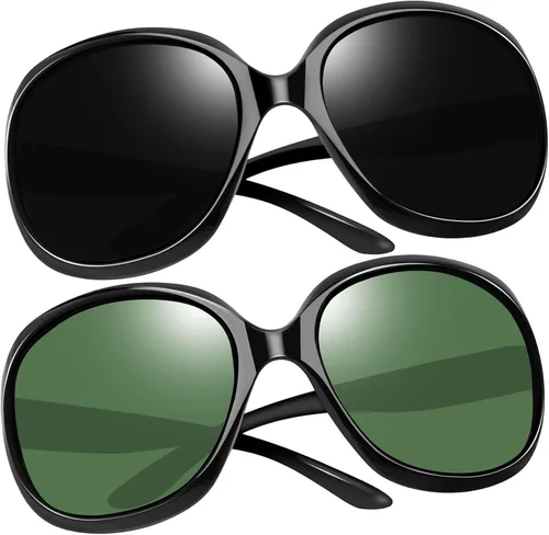 Miniatura 13 de Joopin Lentes de sol de gran tamaño para mujer, polarizados, grandes, para conducción, protección UV, grandes sombras