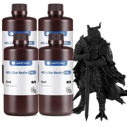 Miniatura 32 de ANYCUBIC ABS-Like Resin Pro 2, Resina de impresora 3D de 8K actualizada con resistencia y durabilidad mejoradas, alta precisión, bajo olor, amplia