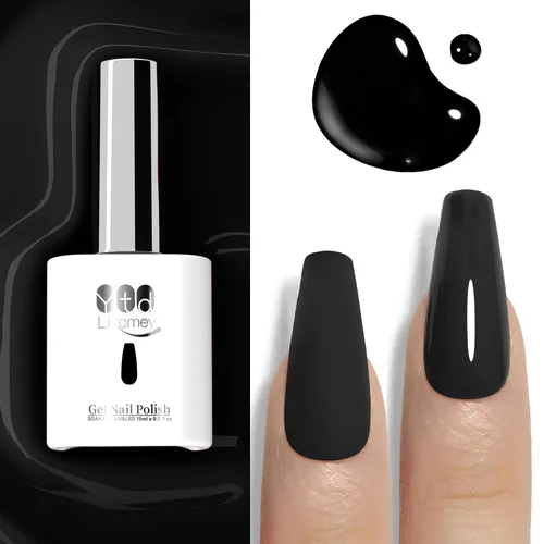 Miniatura 27 de YTD Likomey Esmalte de uñas de gel blanco, 0.5 onzas líquidas, manicura y pedicura para manicura y pedicura de verano, esmalte de color UV, 0.5
