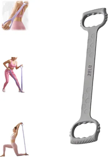 Miniatura 7 de Figura 8 Banda de resistencia de fitness, Figura 8 bandas de ejercicio para mujeres y hombres, 8 bandas de goma de resistencia en forma de brazos