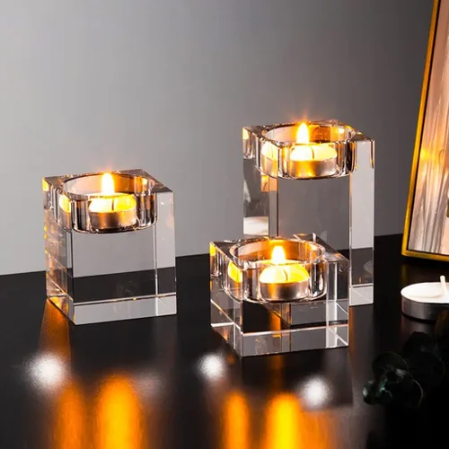 Miniatura 7 de 3 moldes de resina para velas, moldes cuadrados de silicona para portavelas para candelitas, fundición de resina epoxi, yeso de bricolaje, cemento