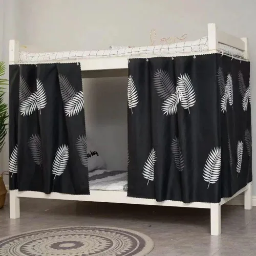 Miniatura 3 de JIAHG - Cortinas para cama individual para alumnos, para cama individual, tienda de campaña, cortinas, mosquiteras, tela opaca, protección contra