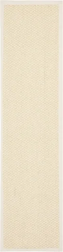 Miniatura 37 de SAFAVIEH Alfombra de área 2x3 - Colección de fibra natural - Chocolate, sisal, diseño tejido con borde (NF525D)