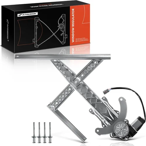 A-Premium Regulador de Ventana Eléctrica con Motor Compatible con Ford F-150 1997-2004 F-250 1997-1999 F-150 Heritage 2004 Lado del Conductor