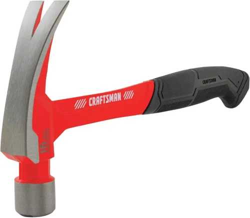Miniatura 2 de CRAFTSMAN Martillo, Rip Claw, cara lisa, cabeza de acero de 16 onzas (CMHT51163)